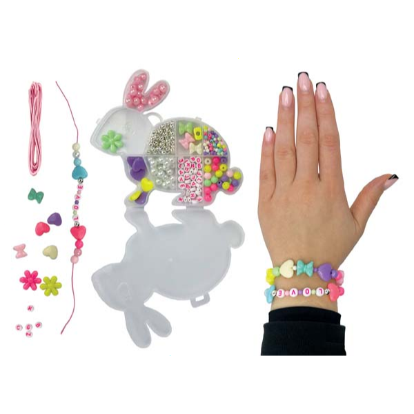 White Smoke Easter DIY Jewellery Making Kit, 163pcs Easter