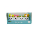 White Smoke Easter Bunny Heads, 4pk Easter