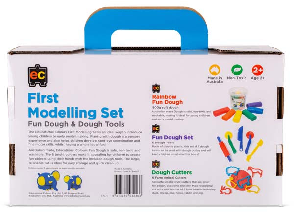 White Smoke EC First Dough Modelling Set Kids Activities