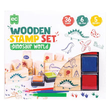 Wooden Stamper Set - Dinosaurs
