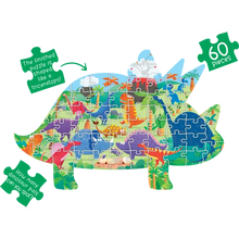 Dinosaur Friends Shaped Floor Puzzle