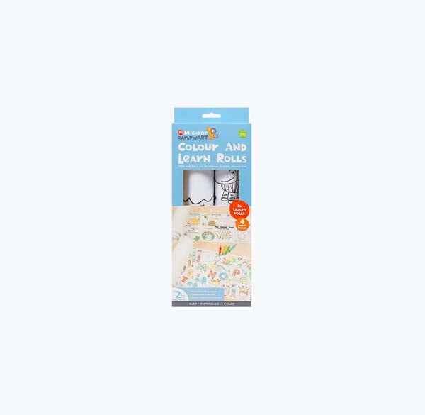 Light Gray Micador early stART Colour and Learn Rolls, 2 Pack Easter