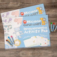 Dim Gray Micador Early stART Developmental Activity Pad, A3 Kids Drawing Supplies