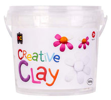 White Smoke EC CreativeClay, White, 500g Kids Activities