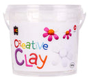 White Smoke EC CreativeClay, White, 500g Kids Activities