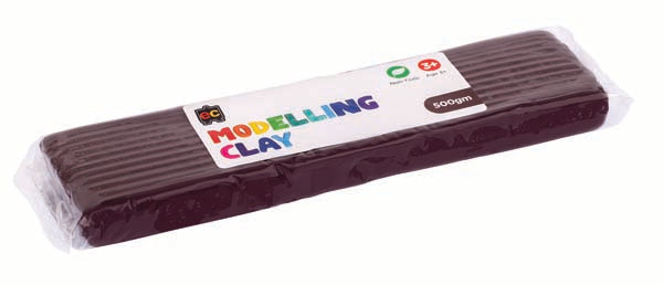 White Smoke EC Modelling Clay, Brow, 500g Kids Activities