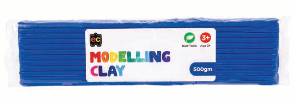 Dark Slate Blue EC Modelling Clay,  Dark Blue, 500g Kids Activities