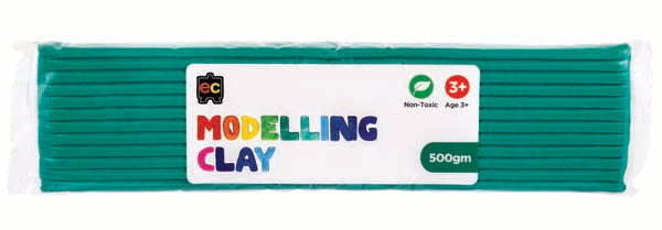 Dark Cyan EC Modelling Clay, Dark Green, 500g Kids Activities