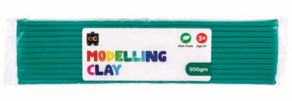 Dark Cyan EC Modelling Clay, Dark Green, 500g Kids Activities