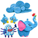 White Smoke EC Modelling Clay, Light Blue, 500g Kids Activities