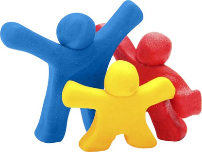 White Smoke EC Modelling Clay, Multicolour, 500g Kids Activities