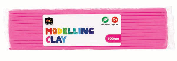 Pale Violet Red EC Modelling Clay, Pink, 500g Kids Activities