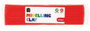 Orange Red EC Modelling Clay, Red, 500g Kids Activities