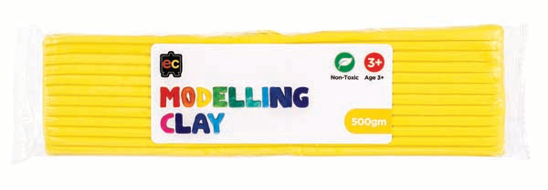 Gold EC Modelling Clay, Yellow, 500g Kids Activities