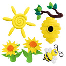 White Smoke EC Modelling Clay, Yellow, 500g Kids Activities