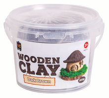 White Smoke EC Wooden Clay, Dark Brown, 500g Kids Activities