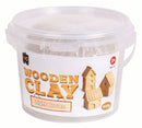 White Smoke EC Wooden Clay, Light Brown, 500g Kids Activities