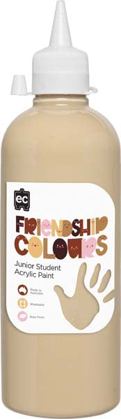 White Smoke EC Friendship Colours Paint - Olive 500ml Kids Paints