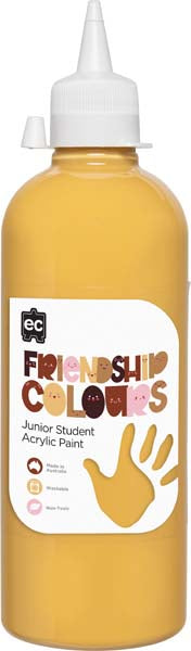 White Smoke EC Friendship Colours Paint - Sand 500ml Kids Paints