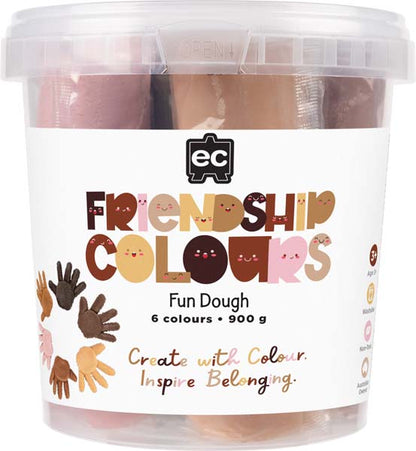 White Smoke EC Fun Dough, Friendship Colours, 900g Kids Activities