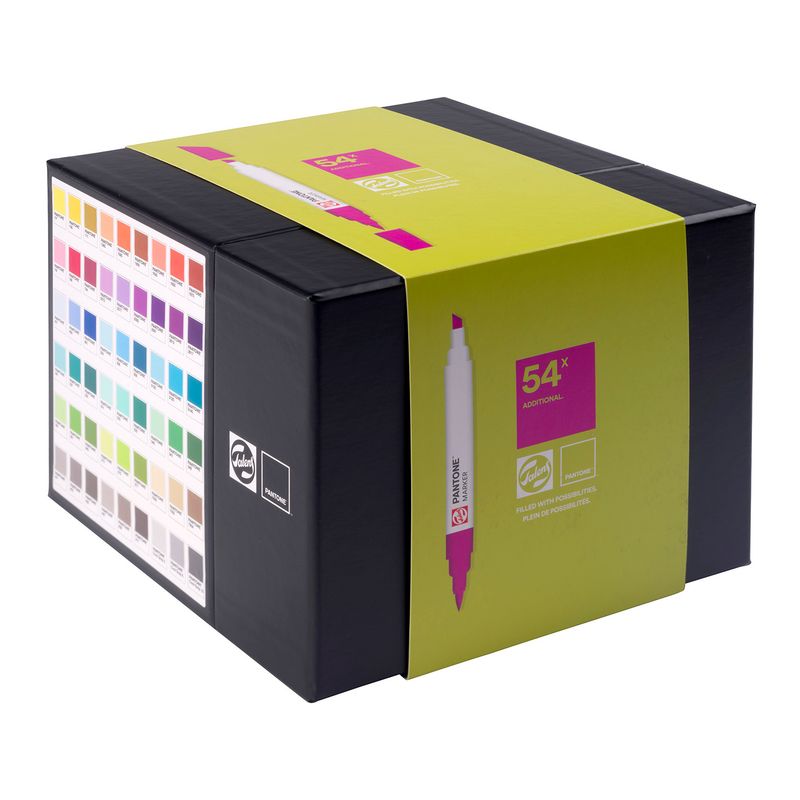 Talens Pantone Paint markers, Additional Colours, 54pk