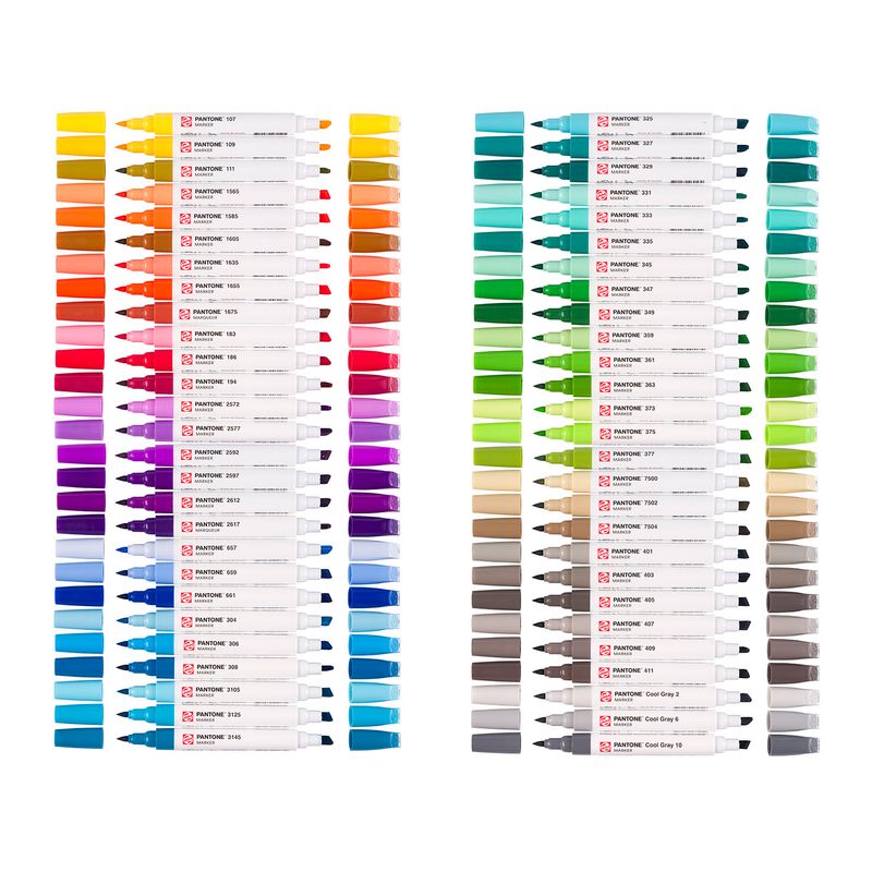 Talens Pantone Paint markers, Additional Colours, 54pk