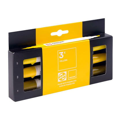 Talens Pantone Paint Markers, 3pk Yellow