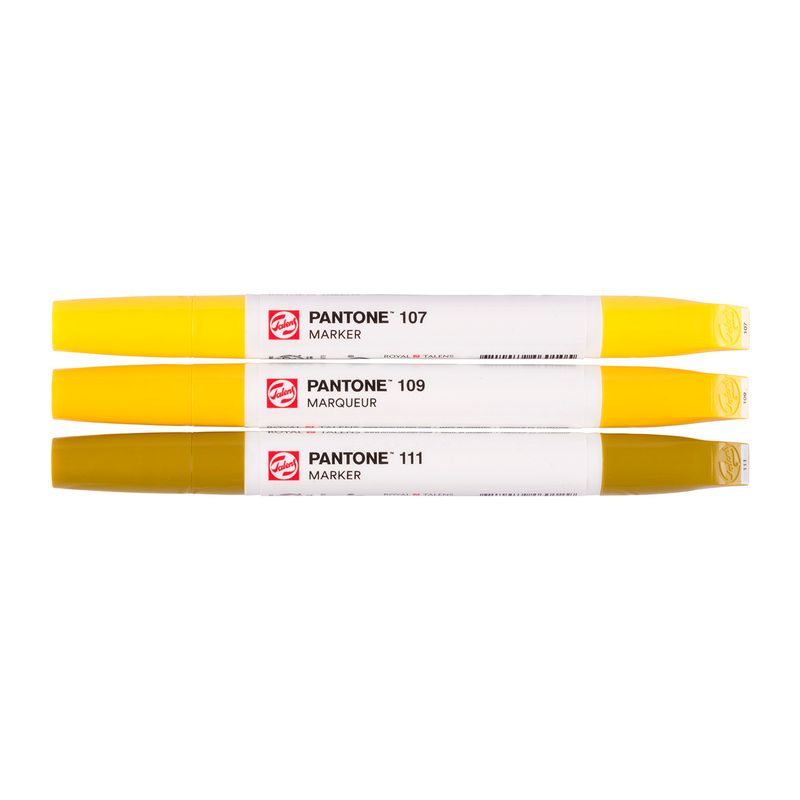 Talens Pantone Paint Markers, 3pk Yellow