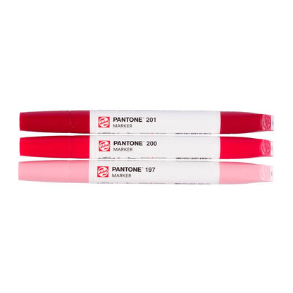 Talens Pantone Paint Markers, 3pk Red
