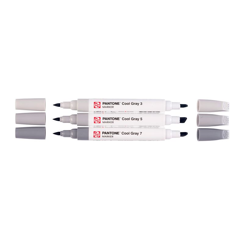 Talens Pantone Paint Markers, 3pk Cool Grey