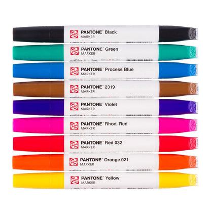 Talens Pantone Paint Markers, 9pk Primary