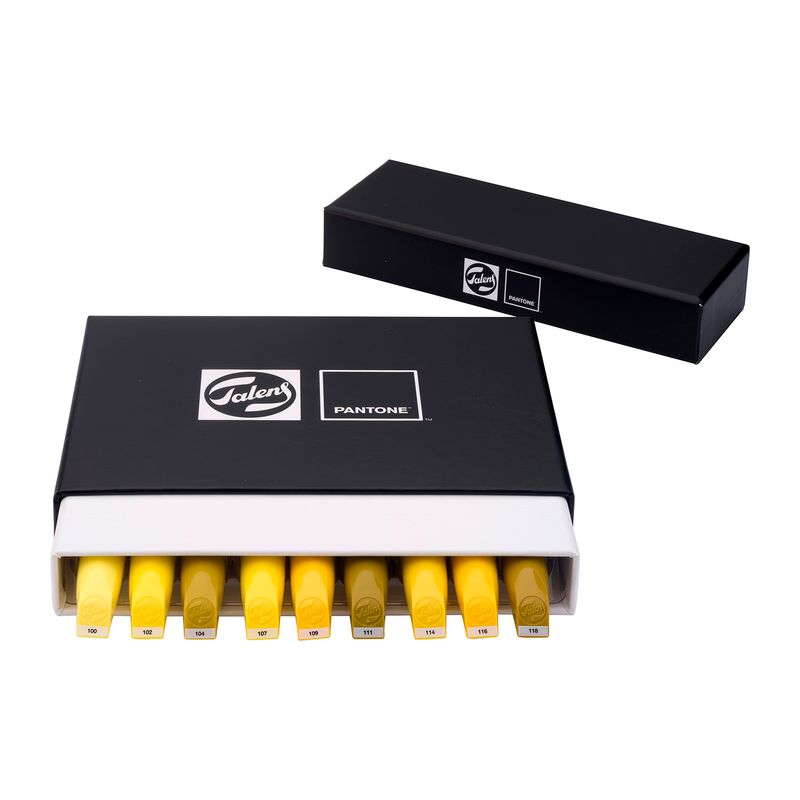 Talens Pantone Paint Markers, 9pk Yellow