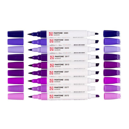 Talens Pantone Paint Markers, 9pk Purple