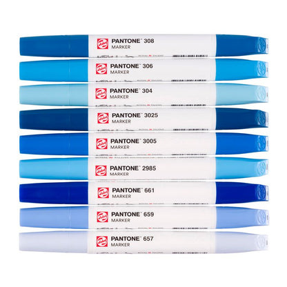Talens Pantone Paint Markers, 9pk Blue