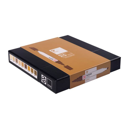 Talens Pantone Paint Markers, 9pk Brown
