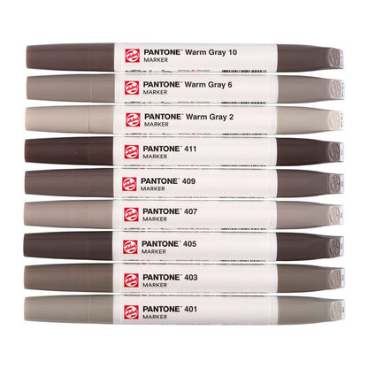Talens Pantone Paint Markers, 9pk Warm Grey