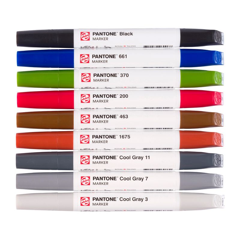 Talens Pantone Paint Markers, 9pk City