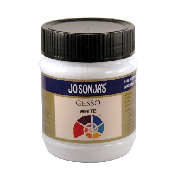 White Smoke Jo Sonja's 250ml Gesso White Acrylic Paints