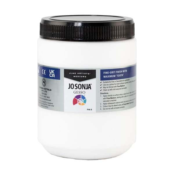 White Smoke Jo Sonja Gesso White 1lt Acrylic Paints