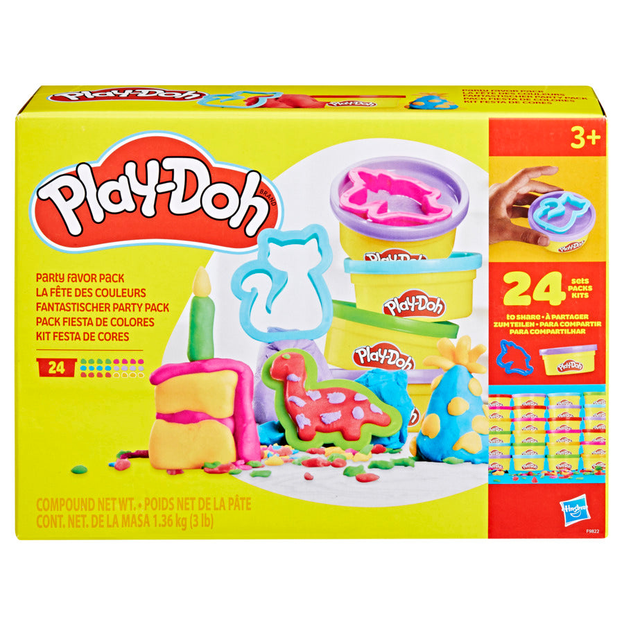 Gold Play-Doh Party Favor Pack Kids Clay, Dough & Modelling