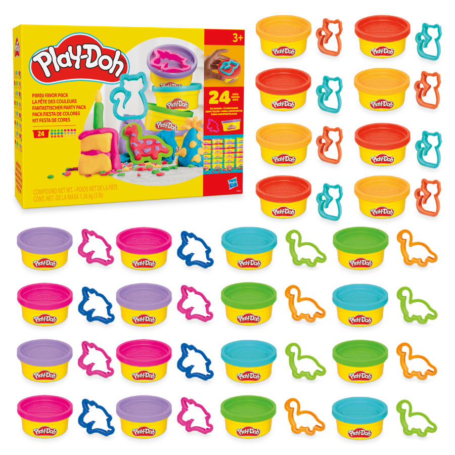 White Smoke Play-Doh Party Favor Pack Kids Clay, Dough & Modelling