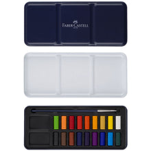 Light Gray Faber-Castell Creative Studio Watercolour Paint Pan  (Tin Box 18) Watercolour Paint
