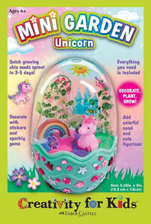 Light Pink Faber Castell CFK Mini Garden Unicorn Kids Activities