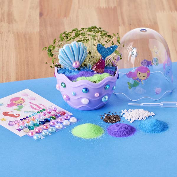 Sky Blue Faber Castell CFK Mini Garden Mermaid Kids Activities