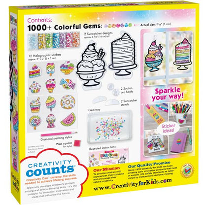 White Smoke Faber Castell CFK Big Gem Diamond Painting Sweets Kids Activities