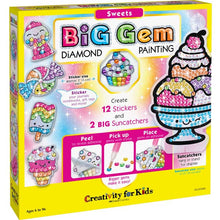 White Smoke Faber Castell CFK Big Gem Diamond Painting Sweets Kids Activities