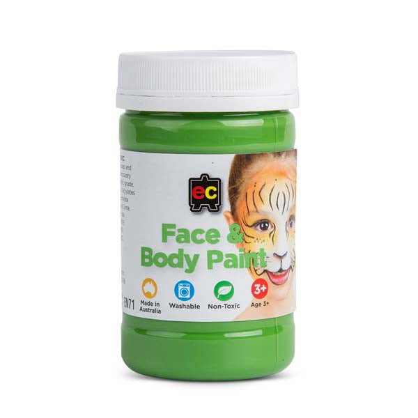 Lavender EC Face Paint 175ml jar Green Kids Paints