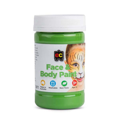 Lavender EC Face Paint 175ml jar Green Kids Paints