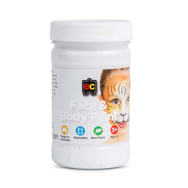 Lavender EC Face Paint 175ml jar White Kids Paints