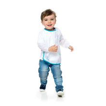 White Smoke First Creations Toddler Long Sleeve Smock, Ages 1-3 Classroom Supplies